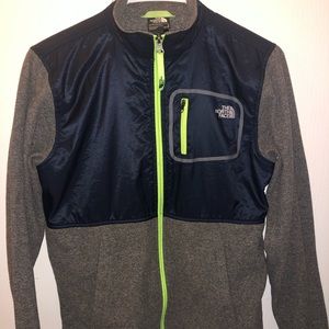 North Face lightweight zip boys youth jacket